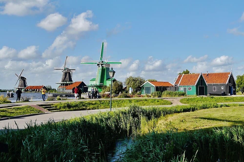 Historic Zaanse Schans Windmills, Netherlands visa UAE