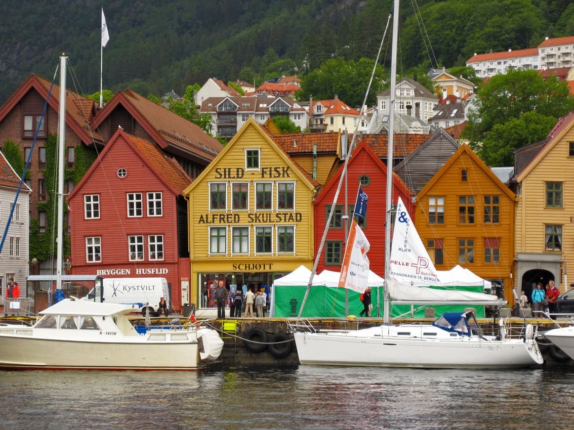 Bryggen & Mount Fløyen, Norway visa UAE